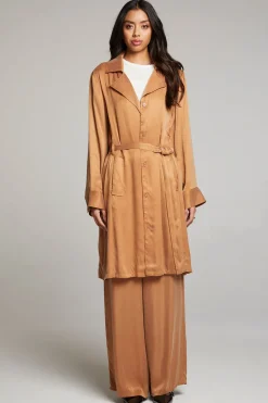 Women Chaser Brand Ford Toffee Trench Coat