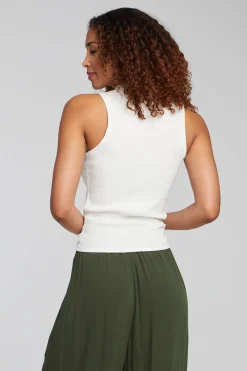 Women Chaser Brand Fox Bright White Tank