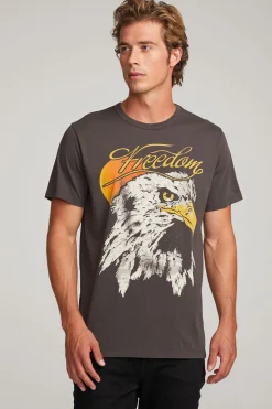 Chaser Brand Freedom Eagle Mens Tee