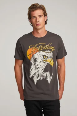 Chaser Brand Freedom Eagle Mens Tee