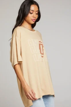 Women Chaser Brand Game Day Bolt One Size Tee