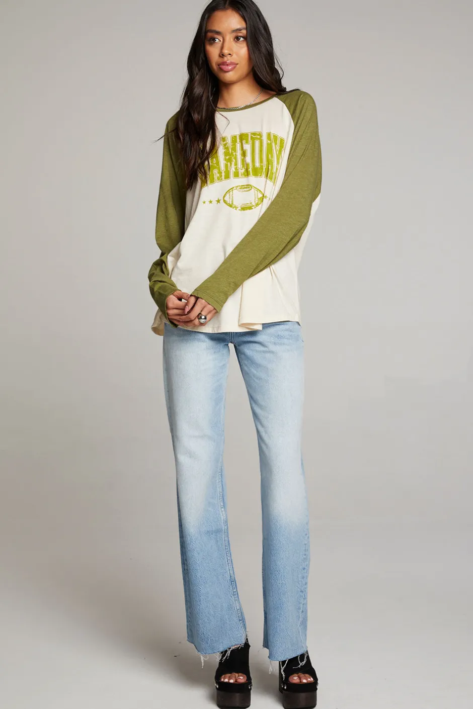 Women Chaser Brand Game Day Long Sleeve