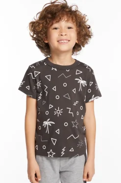 Kids/BOY Chaser Brand Geo Palms Boys Tee