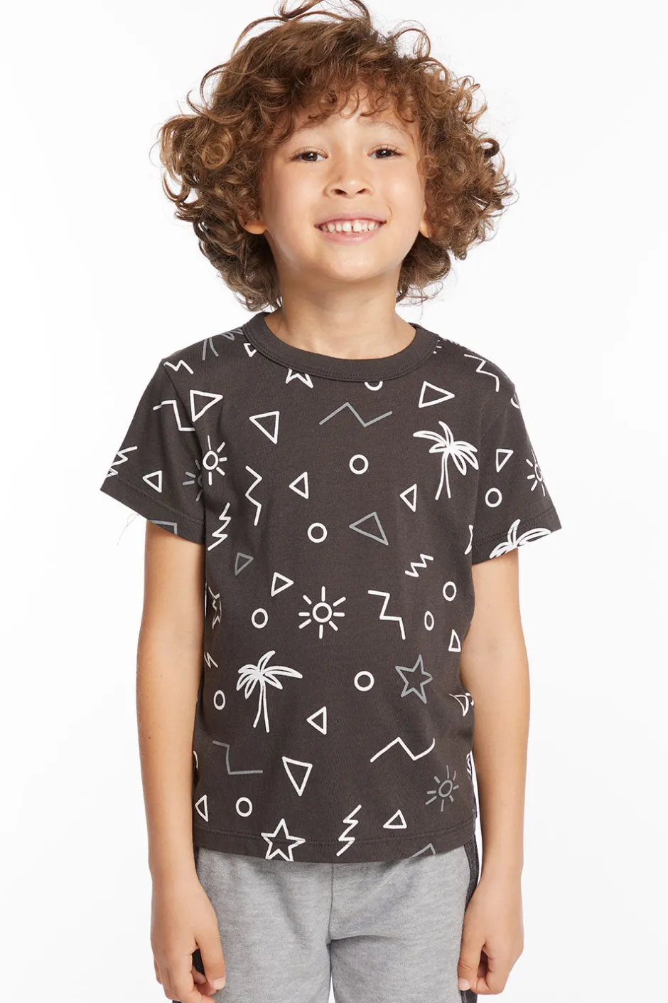Kids/BOY Chaser Brand Geo Palms Boys Tee
