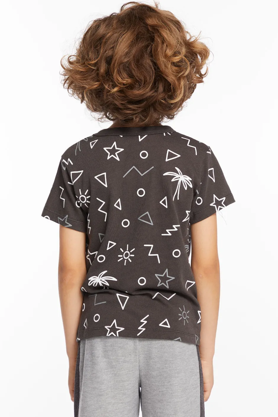 Kids/BOY Chaser Brand Geo Palms Boys Tee