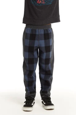 Kids/BOY Chaser Brand Ghost Plaid Side Panel Jogger