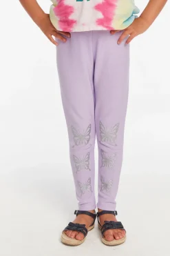 Kids Chaser Brand Glitter Butterflies Pant