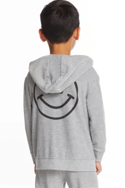 Kids/BOY Chaser Brand Good Times Boys Long Sleeve Zip Up Hoodie