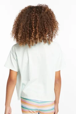 Kids Chaser Brand Good Vibes Sun Girls Tee
