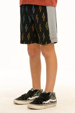Kids/BOY Chaser Brand Gradient Bolts Short