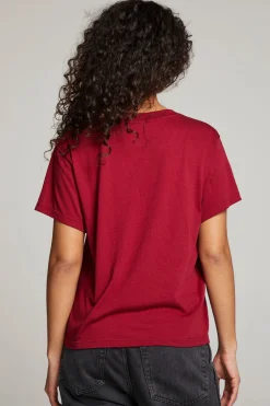 Women Chaser Brand Graffiti Smile Tee