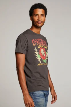 Women Chaser Brand Grateful Dead Fall Tour Mens Tee