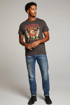 Women Chaser Brand Grateful Dead Fall Tour Mens Tee