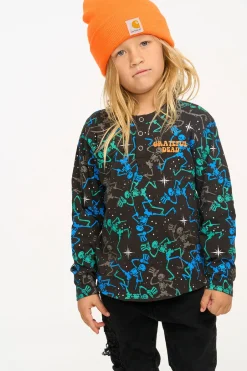 Women/Kids/BOY Chaser Brand Grateful Dead Skeletons Long Sleeve