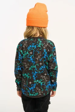 Women/Kids/BOY Chaser Brand Grateful Dead Skeletons Long Sleeve
