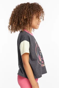 Women/Kids Chaser Brand Grateful Dead Steal Your Face Rainbow Girls Tee