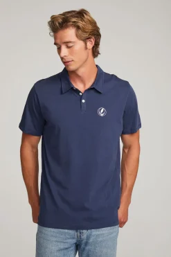 Women Chaser Brand Grateful Dead Steal Your Face Polo Shirt