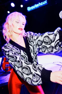 Women Chaser Brand Grateful Dead Steal Your Face Cardigan