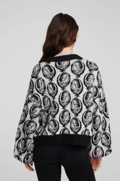 Women Chaser Brand Grateful Dead Steal Your Face Cardigan
