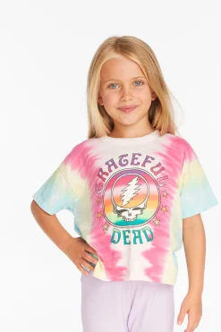 Women/Kids Chaser Brand Grateful Dead Tie Dye Steal Your Face Tee