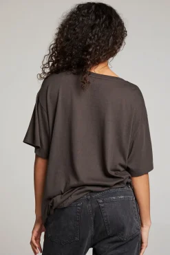 Women Chaser Brand Grateful Dead Top Hat Skull Tee