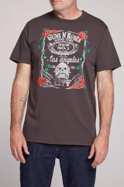 Women Chaser Brand Guns 'n Roses Good Time Paradise City Mens Tee