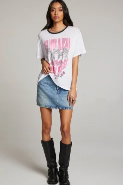 Women Chaser Brand Guns N' Roses Use Your Illusion Skull Tee