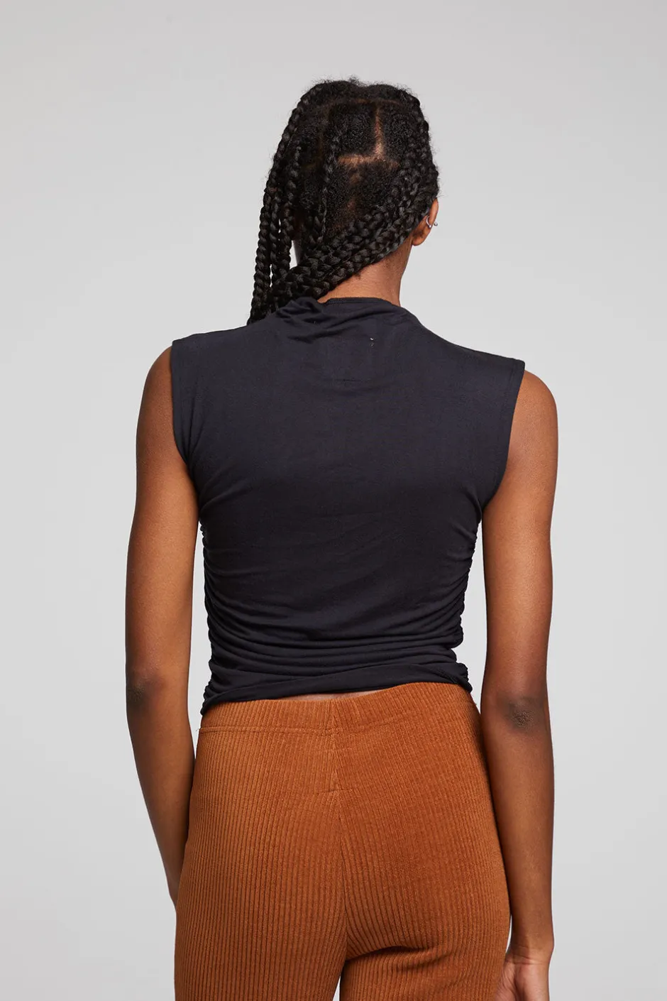 Women Chaser Brand Haileyy Licorice Tank Top