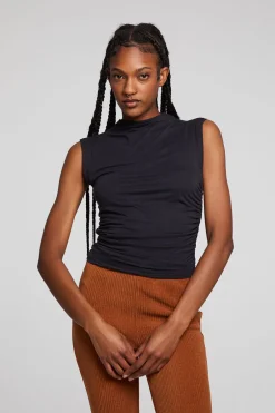 Women Chaser Brand Haileyy Licorice Tank Top