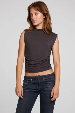 Women Chaser Brand Haileyy Chocolate Torte Tank Top