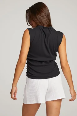 Women Chaser Brand Haileyy Licorice Tank Top