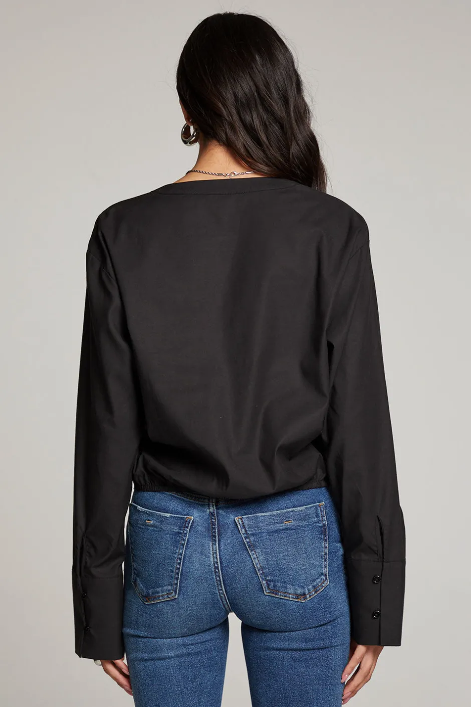Women Chaser Brand Haleyy Licorice Blouse