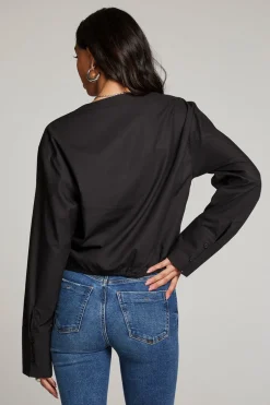 Women Chaser Brand Haleyy Licorice Blouse