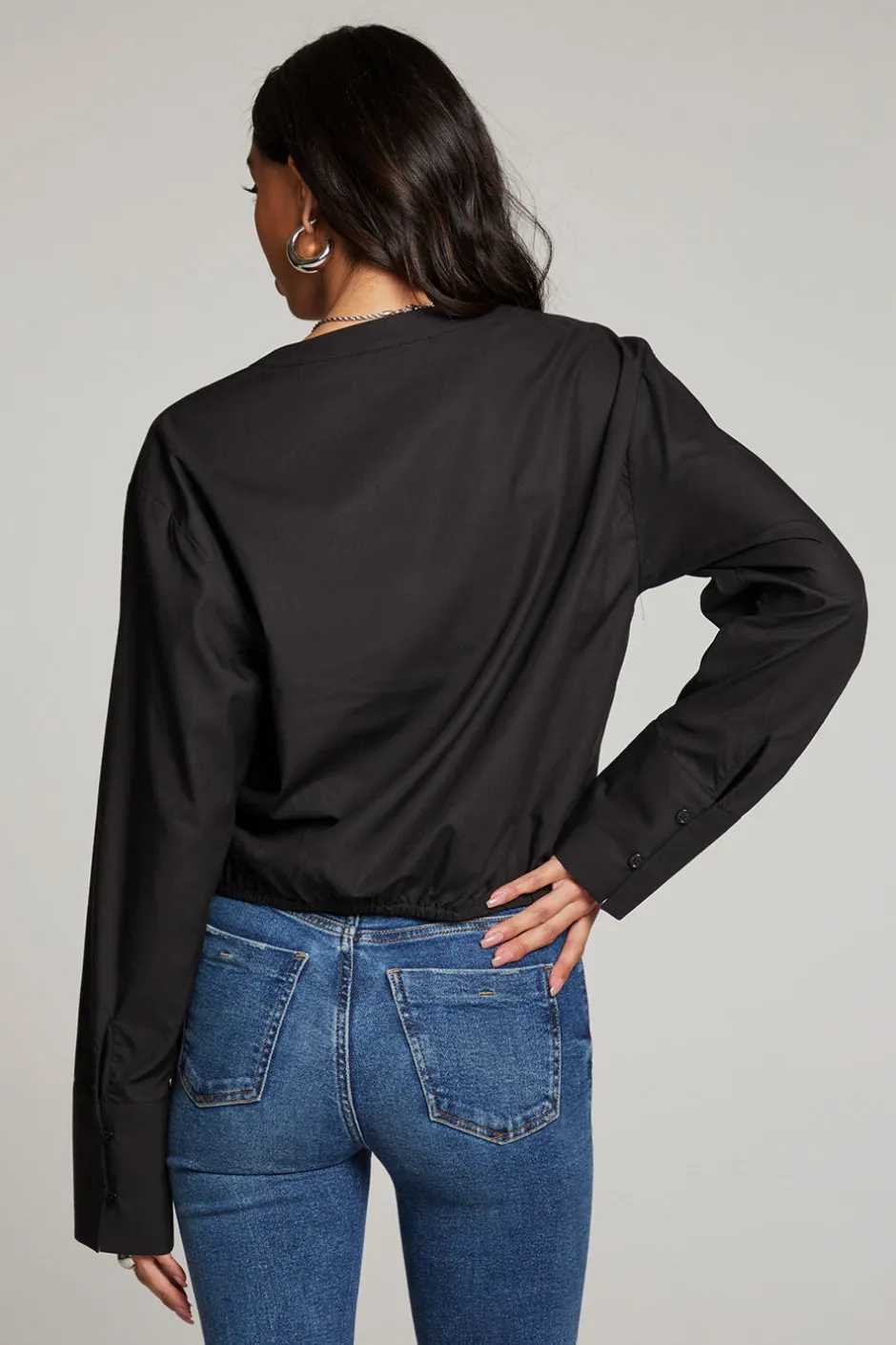 Women Chaser Brand Haleyy Licorice Blouse