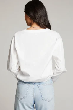 Women Chaser Brand Haleyy White Blouse