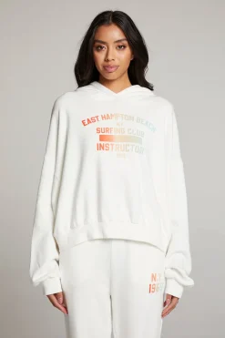 Women Chaser Brand Hamptons Surf Club Pullover Hoodie