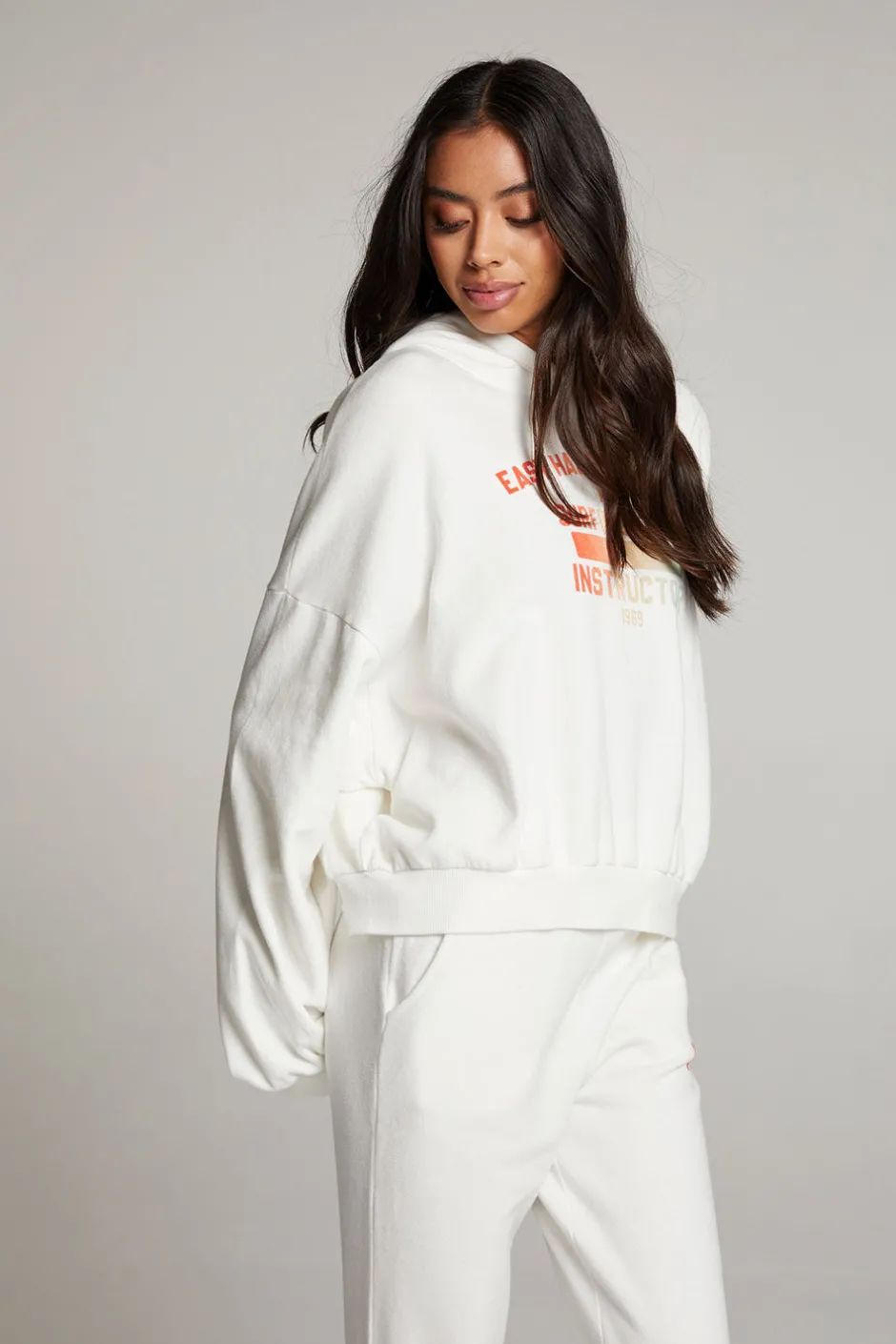 Women Chaser Brand Hamptons Surf Club Pullover Hoodie
