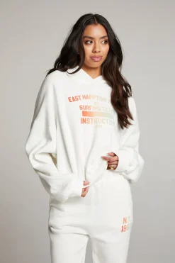 Women Chaser Brand Hamptons Surf Club Pullover Hoodie