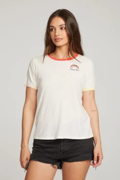 Women Chaser Brand Happy Club Tee