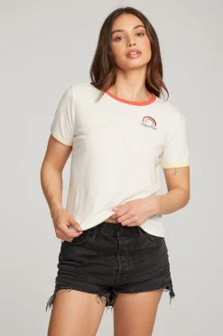 Women Chaser Brand Happy Club Tee