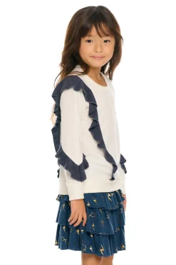 Kids Chaser Brand Harry Potter - Hogwarts Ruffle Pullover