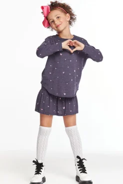 Kids Chaser Brand Hearts Girls Tee