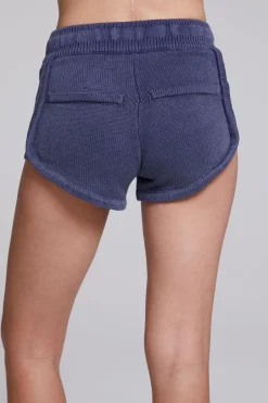 Women Chaser Brand Heaven Washed Indigo Shorts