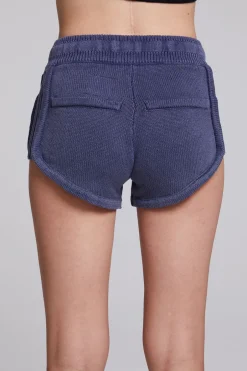 Women Chaser Brand Heaven Washed Indigo Shorts