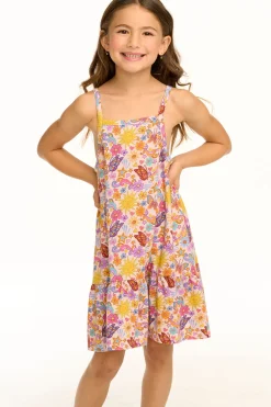Kids Chaser Brand Helena Sunny Days Print Dress