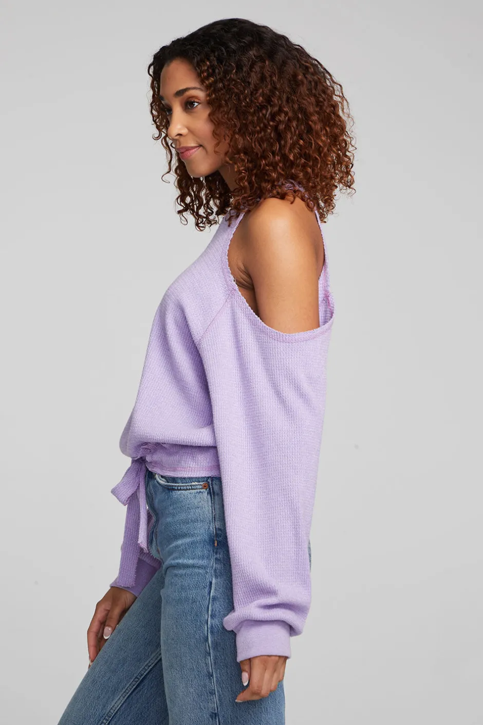 Women Chaser Brand Hendrix Digital Lavender Pullover