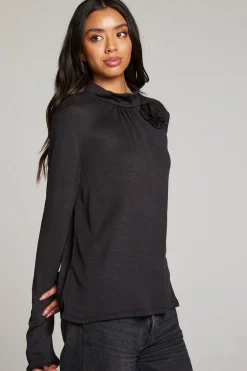 Women Chaser Brand Hill Licorice Long Sleeve