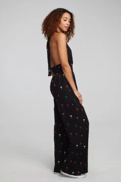 Women Chaser Brand Hinano Jumpsuit - Black Onyx