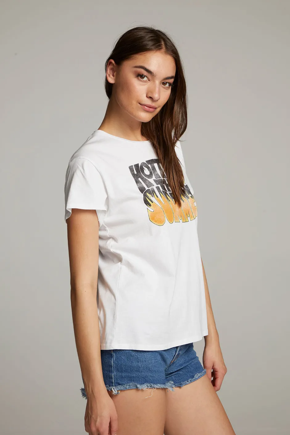 Women Chaser Brand Hotter Than Summer Tee