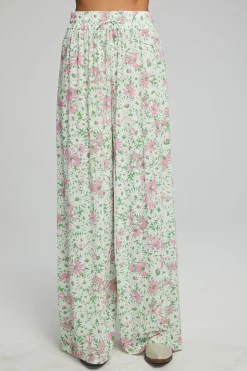 Women Chaser Brand Hudson Joggers - Grass Daisy Floral